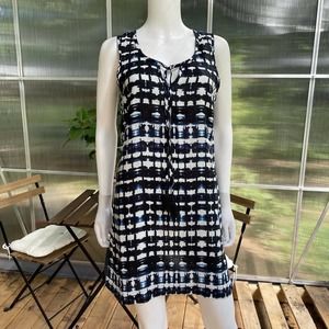 Cynthia Rowley Black and White Mini Dress